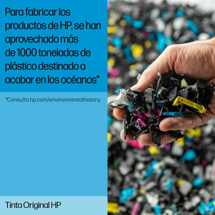 Original Tintenpatrone HP 3YP17AE Gelb Weiß (1 Stück)