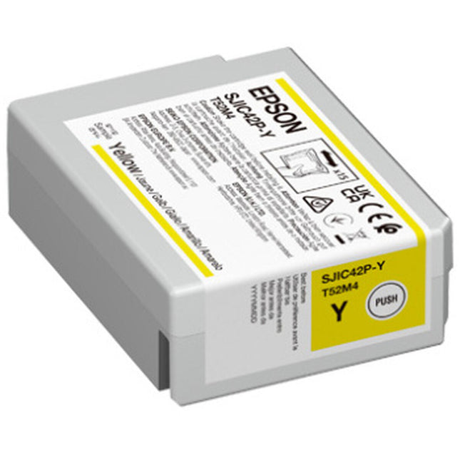 Original Tintenpatrone Epson SJIC42P-Y Gelb