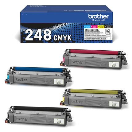 Toner Brother TN248VAL Gelb (4 Stück)