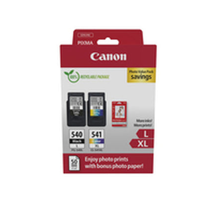 Original Tintenpatrone Canon PG-540L Noir + CL-541XL Couleur