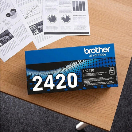 Brother TN-2420 Tonerkartusche, Schwarz