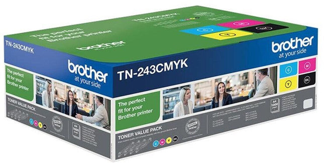 Brother TN-243CMYK Original Tonerkartusche Multipack 4-farbig Neu